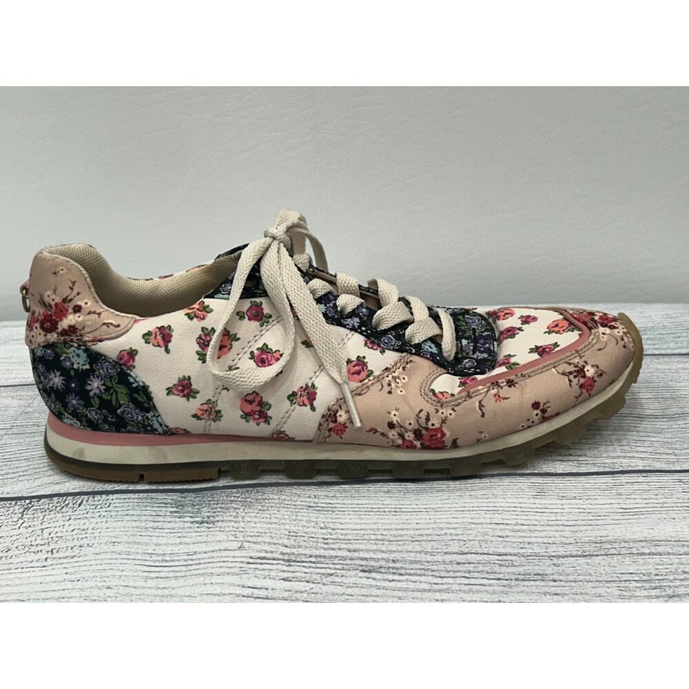 Coach‎ Womens Floral Pink Cream Beechwood Sneaker Shoes Size 9.5B - Picture 5 of 12